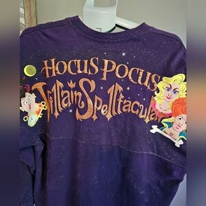 Disney Hocus Pocus Villain Spectacular Purple Shirt Oversized